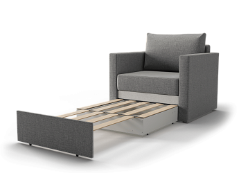 Кресло-кровать Альфа Шифт темно-серый