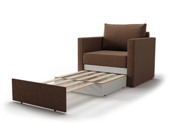 Кресло-кровать Альфа Шифт коричневый