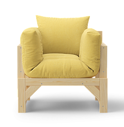 Кресло Европа-2 Laguna желтый